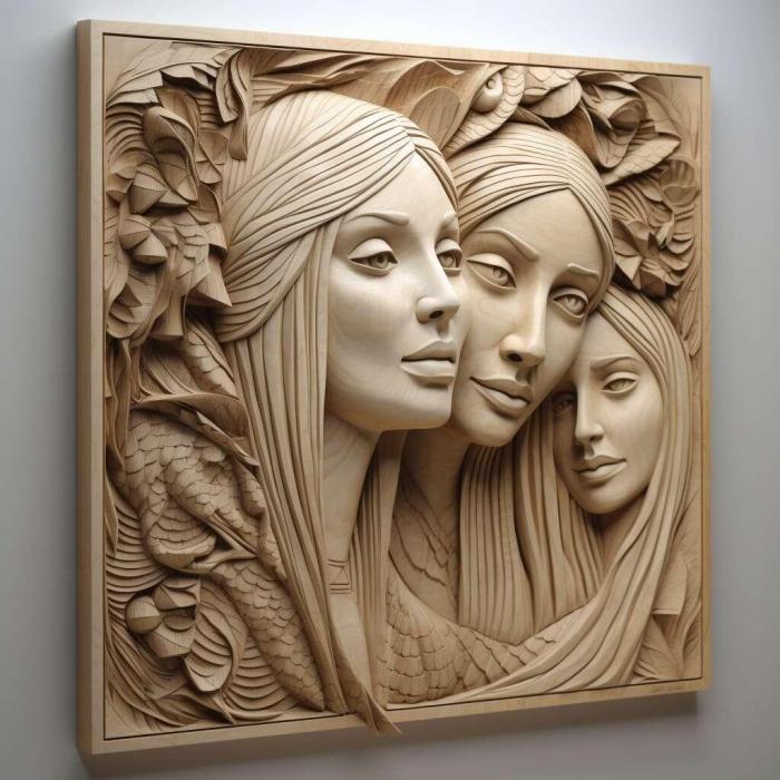 نموذج ثلاثي الأبعاد لآلة CNC 3D Art 